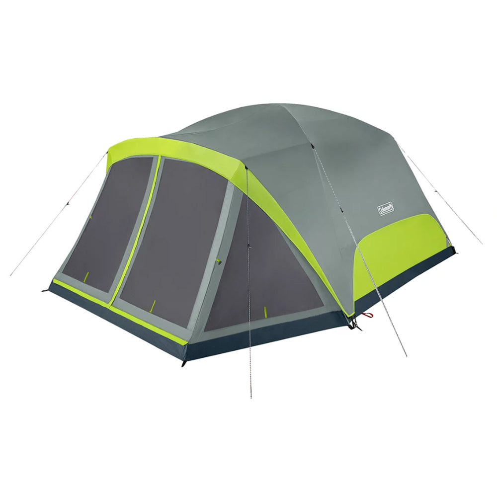 Coleman Skydome 8-Person Camping Tent with Screen Room, Rock Grey - 2000037524