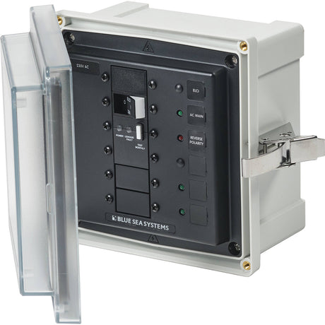 Blue Sea 3123 - SMS Panel Enclosure with ELCI (32A) & 3 Blanks - 230V AC - 3123