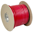 Pacer Red 2/0 AWG Battery Cable - 100' - WUL2/0RD-100