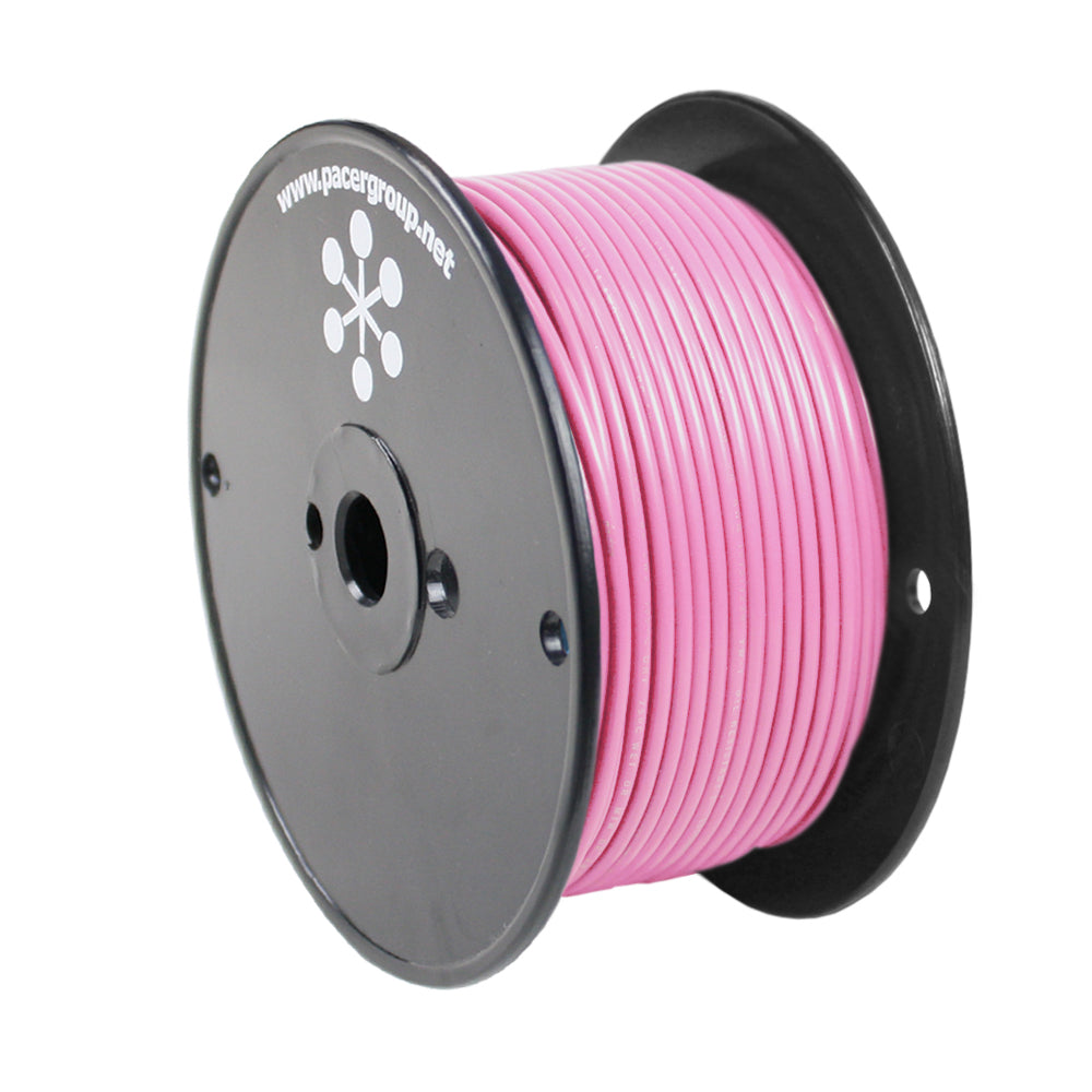 Pacer Pink 16 AWG Primary Wire - 250' - WUL16PK-250
