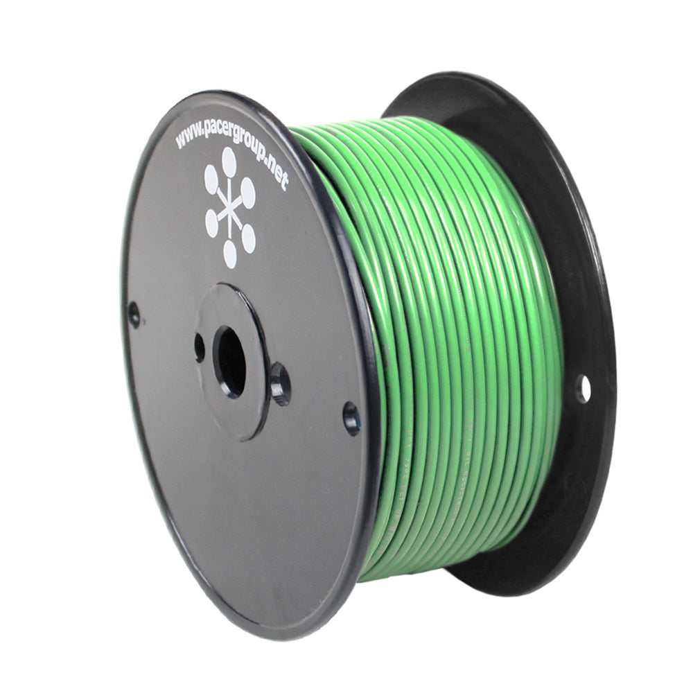 Pacer Light Green 14 AWG Primary Wire - 250' - WUL14LG-250