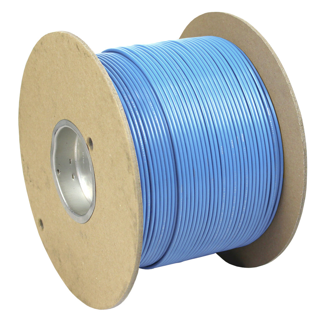 Pacer Light Blue 14 AWG Primary Wire - 1,000' - WUL14LB-1000