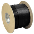 Pacer Black 8 AWG Primary Wire - 1,000' - WUL8BK-1000