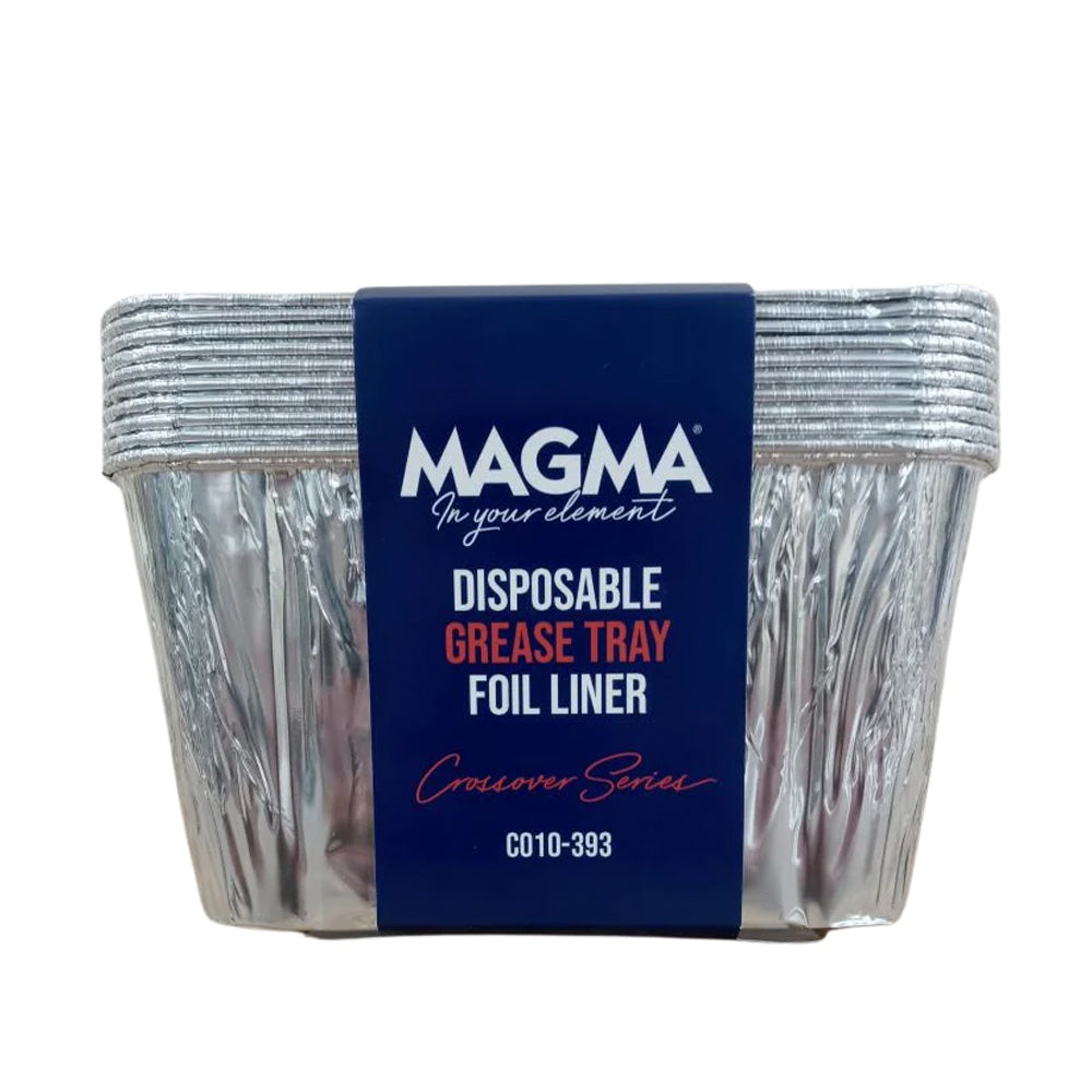 Magma Disposable Grease Tray Foil Liner - 10 Pack - CO10-393