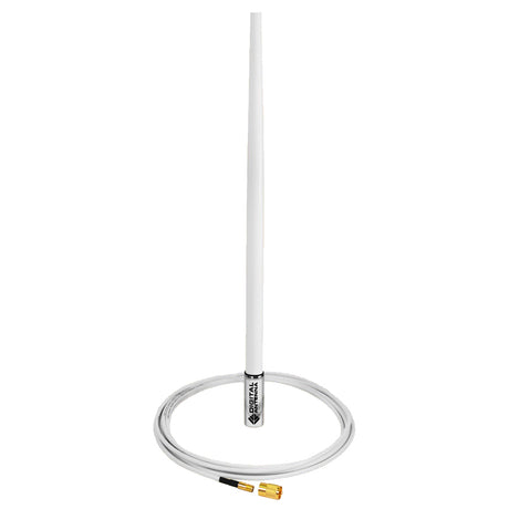 Digital Antenna 4' VHfor AIS White Antenna with 15' Cable - 594-MW