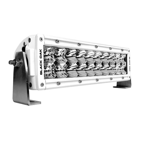 Black Oak Pro Series Double Row Combo 10" Light Bar - White - 10CM-D5OS