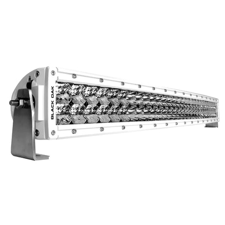 Black Oak Pro Series Curved Double Row Combo 30" Light Bar - White - 30CCM-D5OS