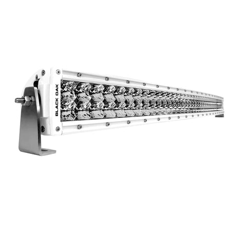 Black Oak Pro Series Curved Double Row Combo 40" Light Bar - White - 40CCM-D5OS