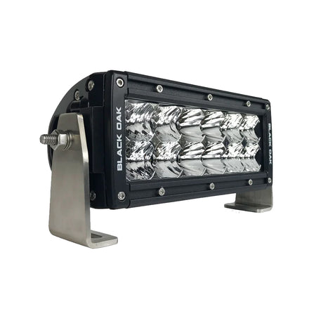 Black Oak Pro Series Double Row Combo 6" Light Bar - Black - 6C-D5OS