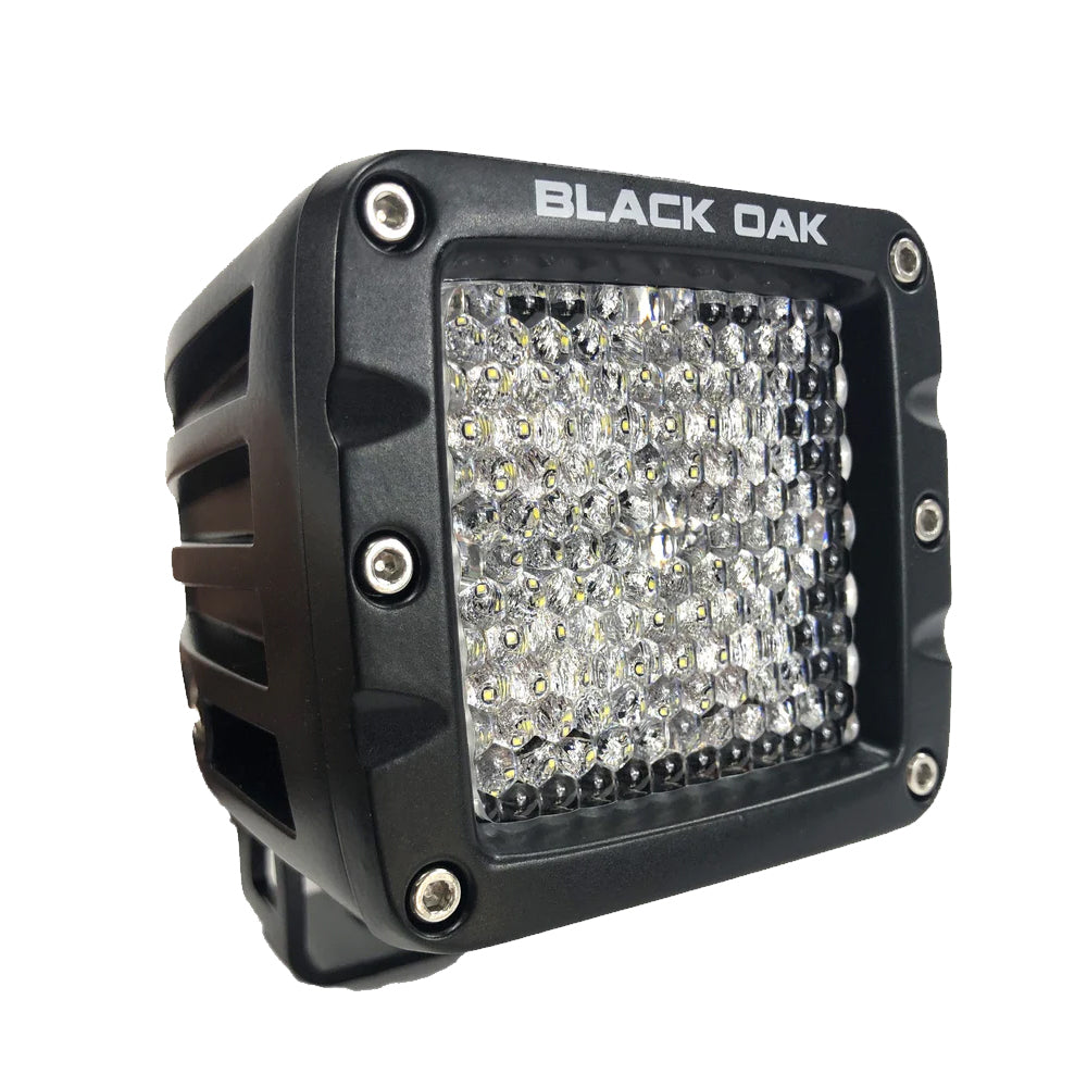 Black Oak Pro Series 2" Diffused Pod - Black - 2D-POD10CR