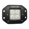 Black Oak Pro Series 2" Flush Mounted Diffused Light - Black - 2D-FPOD10CR