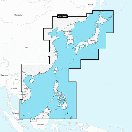 Garmin Navionics+ NSAE011L - China Sea & Japan - Marine Chart - 010-C1214-20