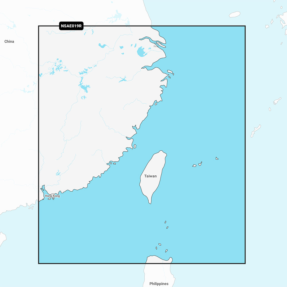 Garmin Navionics+ NSAE019R - Taiwan - Marine Chart - 010-C1217-20