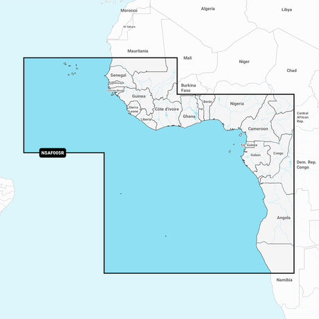 Garmin Navionics+ NSAF005R - Africa, West - Marine Chart - 010-C1226-20