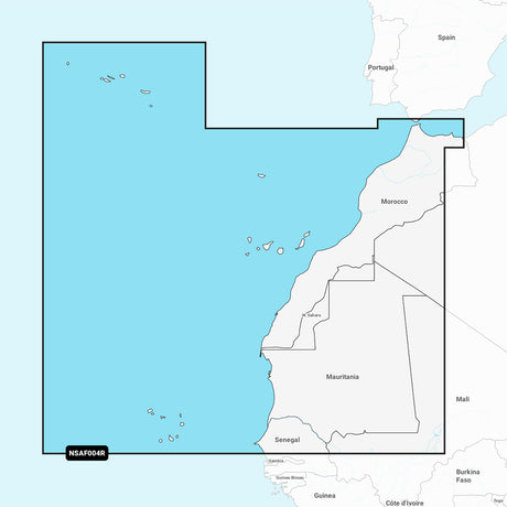 Garmin Navionics+ NSAF004R - Africa, Northwest - Marine Chart - 010-C1227-20