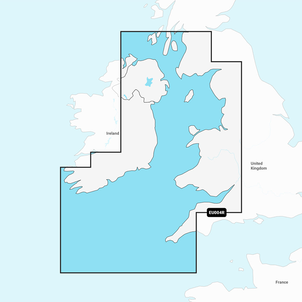 Garmin Navionics+ NSEU004R - Irish Sea - Marine Chart - 010-C1232-20