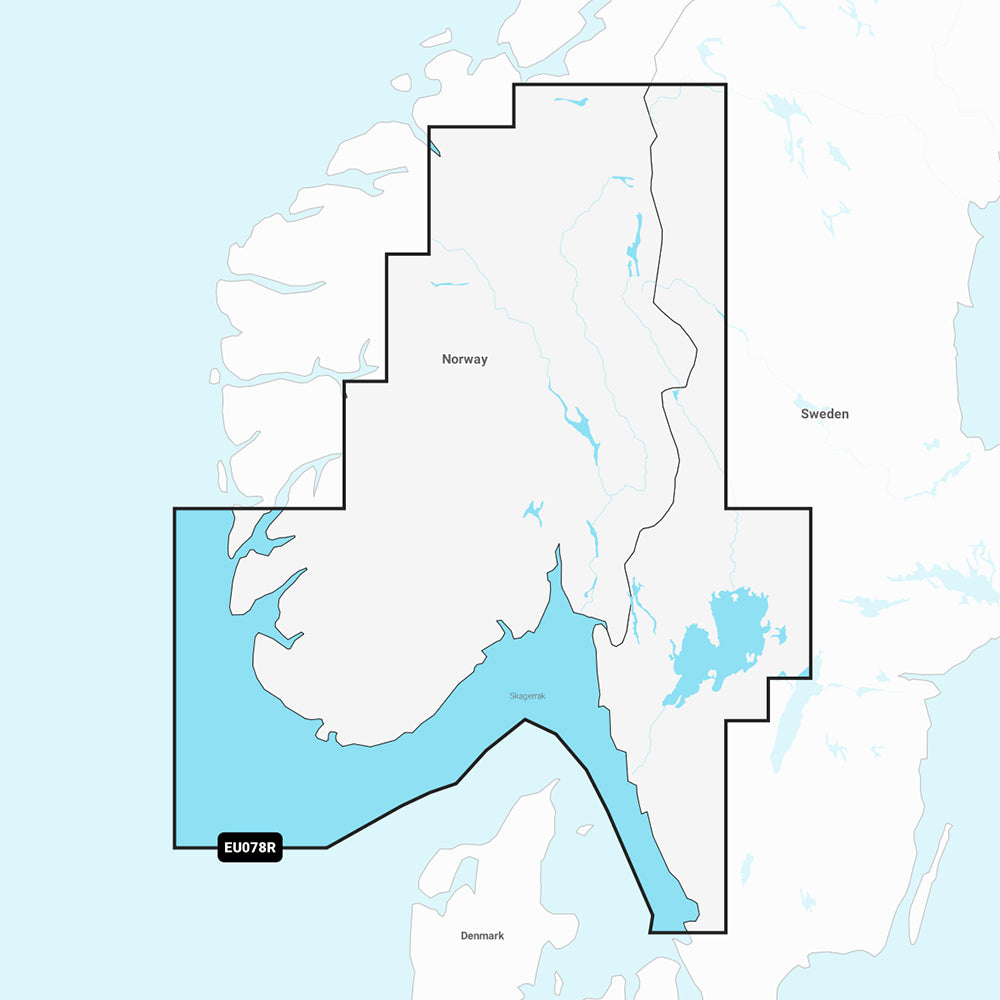 Garmin Navionics+ NSEU078R - Oslo, Skagerrak & Haugesund - Marine Chart - 010-C1244-20