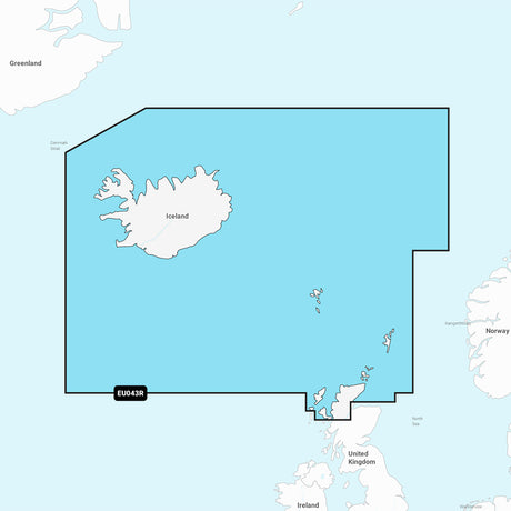 Garmin Navionics+ NSEU043R - Iceland to Turkey - Marine Chart - 010-C1246-20