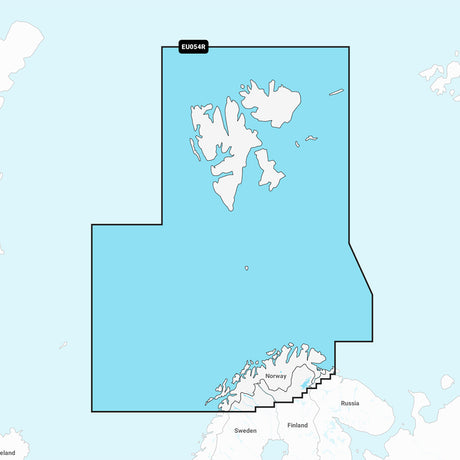 Garmin Navionics+ NSEU054R - Norway, Vestfjorden to Svalbard - Marine Chart - 010-C1253-20