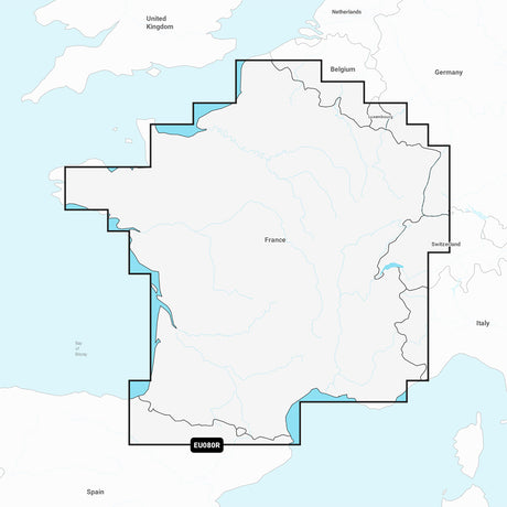 Garmin Navionics+ NSEU080R - France, Lakes & Rivers - Marine Chart - 010-C1256-20