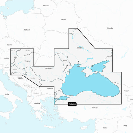 Garmin Navionics+ NSEU063R - Black Sea & Azov Sea - Marine Chart - 010-C1258-20