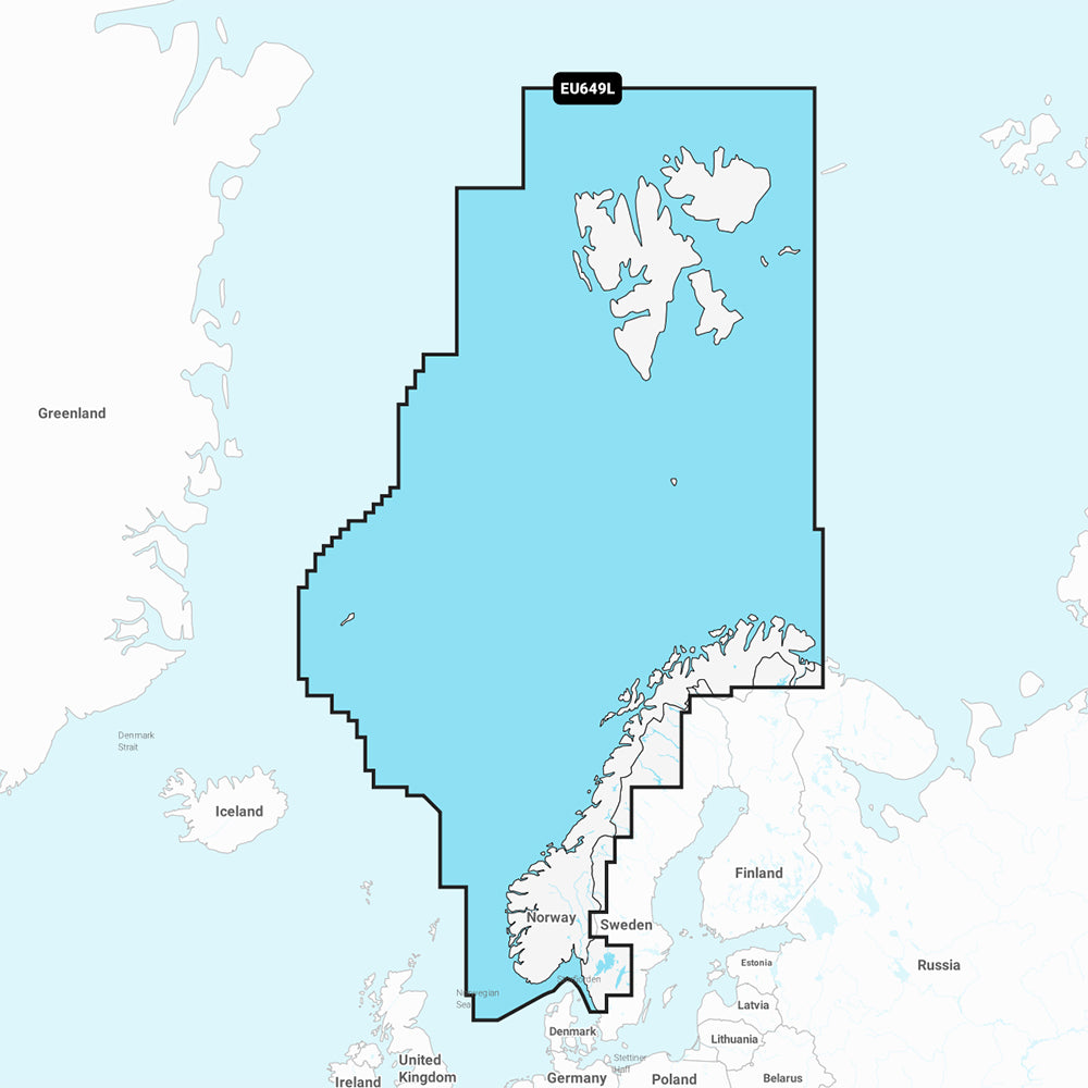 Garmin Navionics+ NSEU649L - Norway - Marine Chart - 010-C1276-20