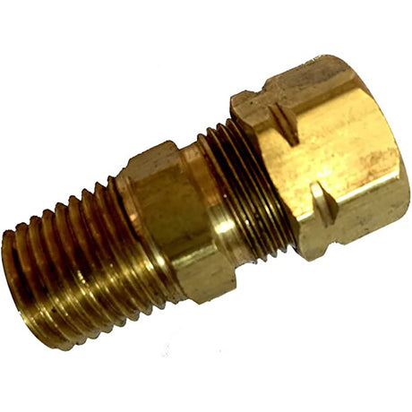 Uflex Straight Helm Fitting 1/4 NPT for UP Comp Line & Autopilot Return Line - CONNECTOR FITT.