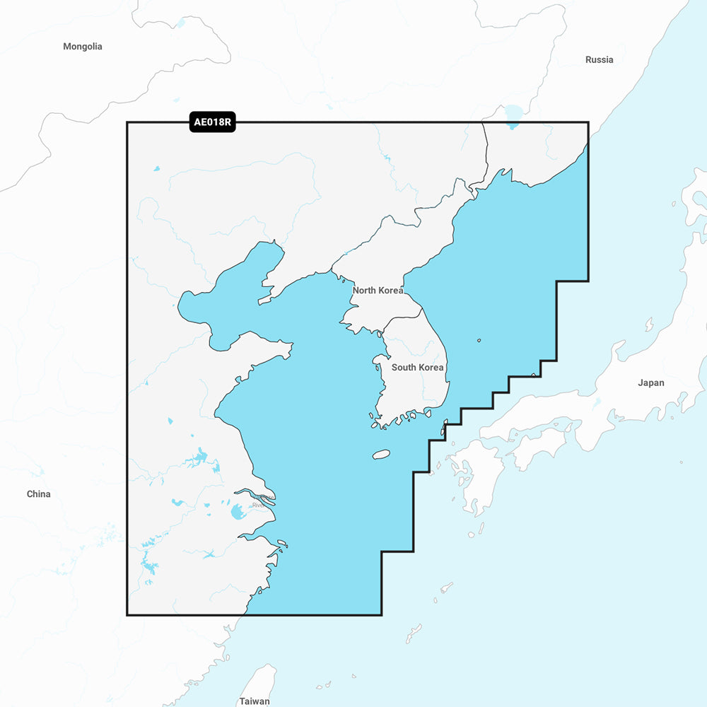 Garmin Navionics Vision+ NVAE018R - Yellow Sea- Marine Chart - 010-C1216-00