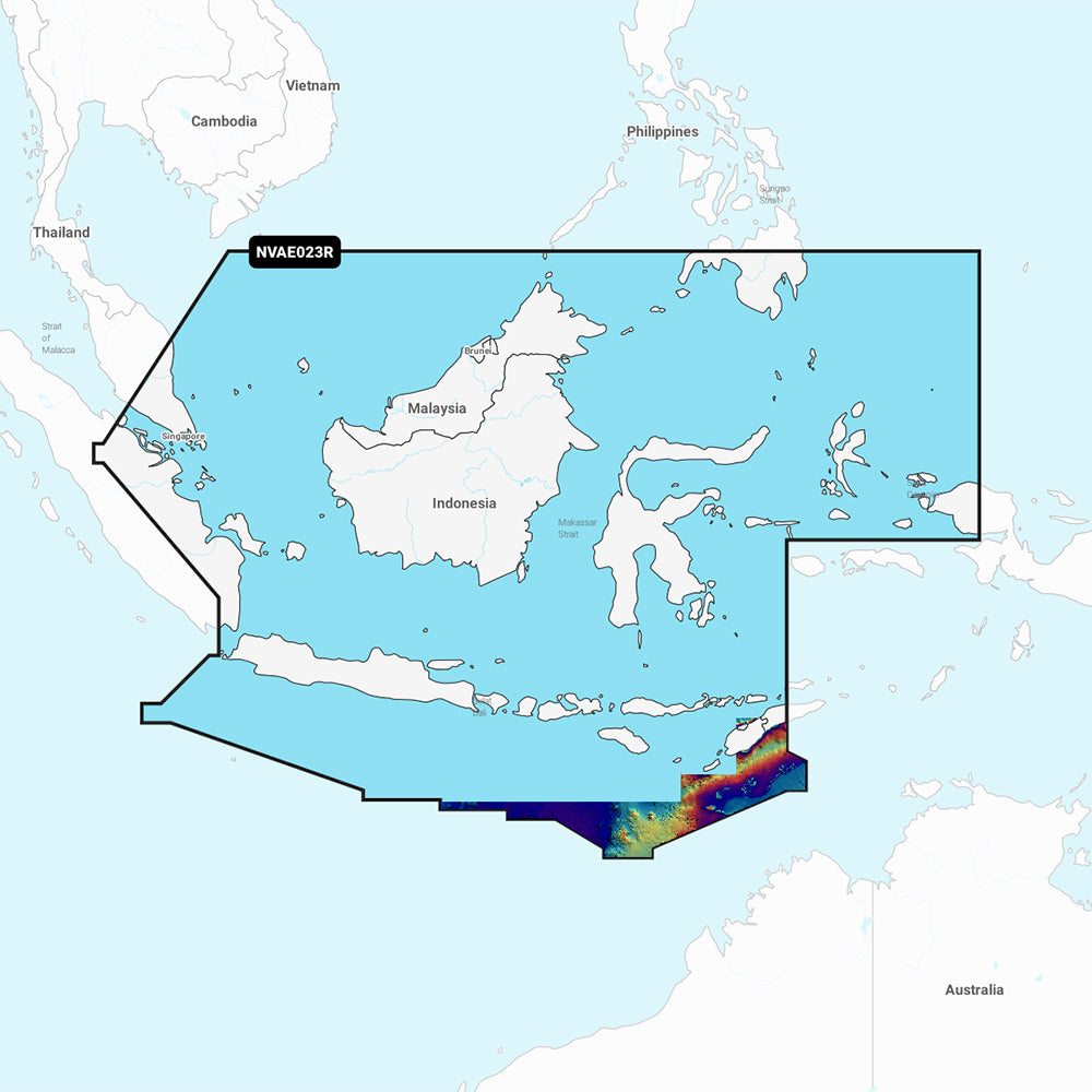 Garmin Navionics Vision+ NVAE023R - Java & Borneo - Marine Chart - 010-C1221-00