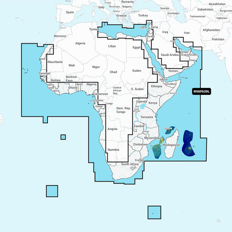 Garmin Navionics Vision+ NVAF630L - Africa & Middle East - Marine Chart - 010-C1228-00