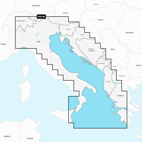 Garmin Navionics Vision+ NVEU014R - Italy, Adriatic Sea - Marine Chart - 010-C1239-00