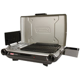 Coleman Deluxe Tabletop Propane 2-in-1 Grill/Stove - 2 Burner - 2000038016
