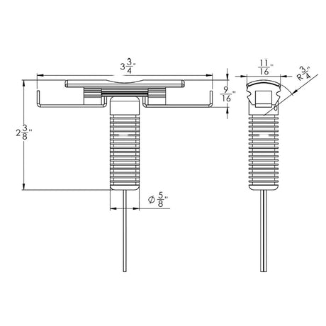 TACO Rub Rail Mounted LED Nav Light Set f/SuproFlex Only - F38-9960