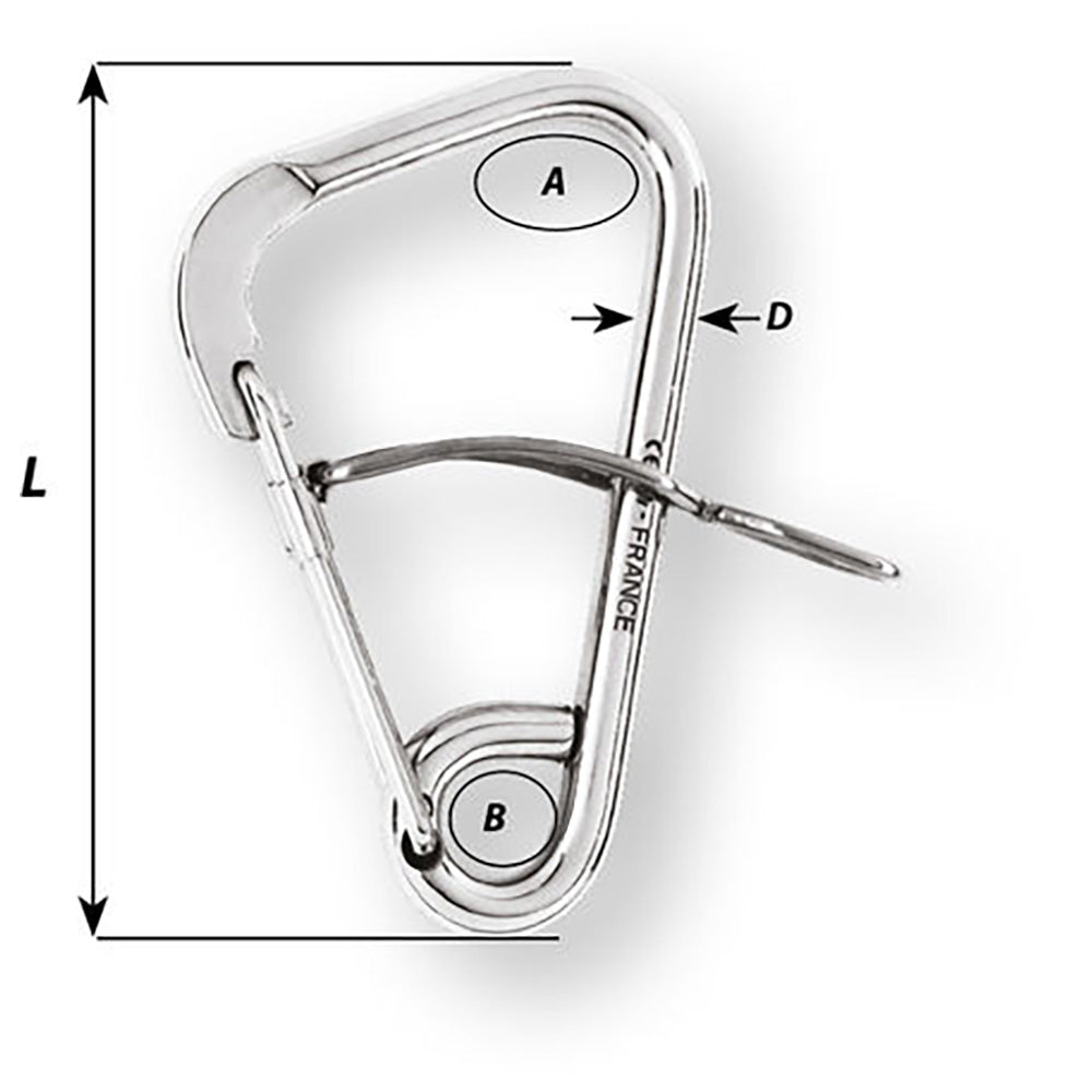 Wichard Automatic Mooring Hook - 170mm Length - 6-11/16" - 2329