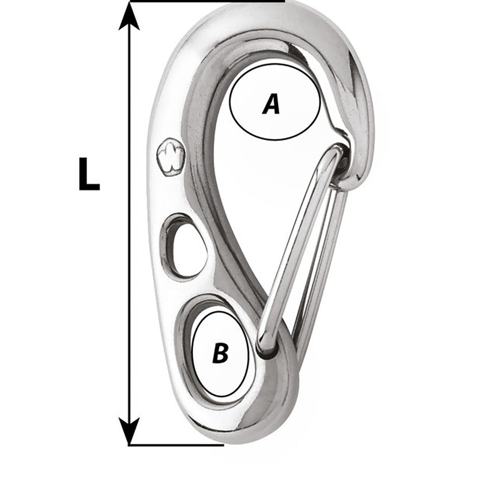 Wichard HR Safety Snap Hook - 100mm Length - 3-15/16" - 2382