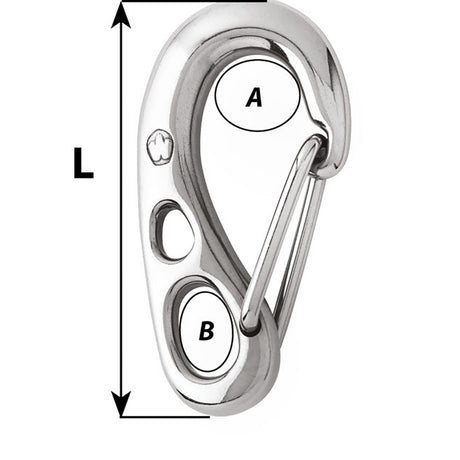 Wichard HR Safety Snap Hook - 100mm Length - 3-15/16" - 2382