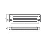 Tecnoseal Aluminum Yamaha Bar Anode f/Engine Bracket - 01112-1AL