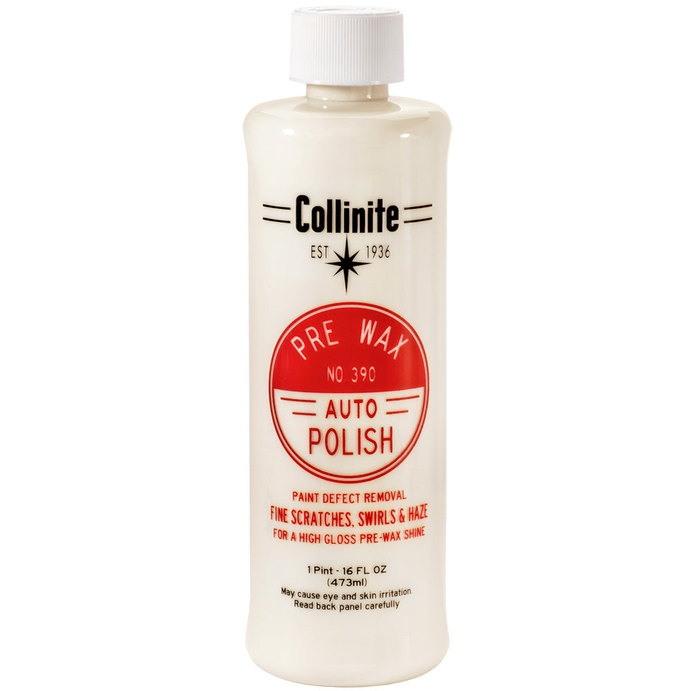 Collinite 390 Pre-Wax Auto Polish - 16oz - 390