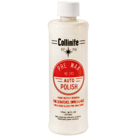 Collinite 390 Pre-Wax Auto Polish - 16oz - 390