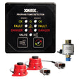 Fireboy-Xintex Propane Fume Detector, 2 Channel, 2 Sensors, Solenoid Valve & Control & 20' Cable - 24V DC - P-2BS-24-R