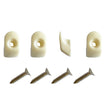 Blue Performance White Hooks & Screws - 4 Pieces - PC980