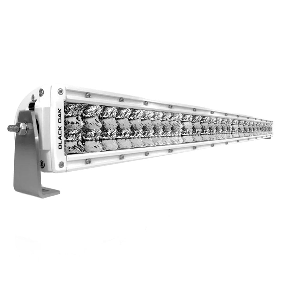 Black Oak 60" Double Row LED Bar - Pro Series 2.0 - 5W Combo White - 60CCM-D5OS