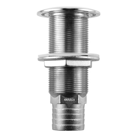 Attwood Stainless Steel Scupper Valve Barbed - 1-1/2" Hose Size - 66553-3