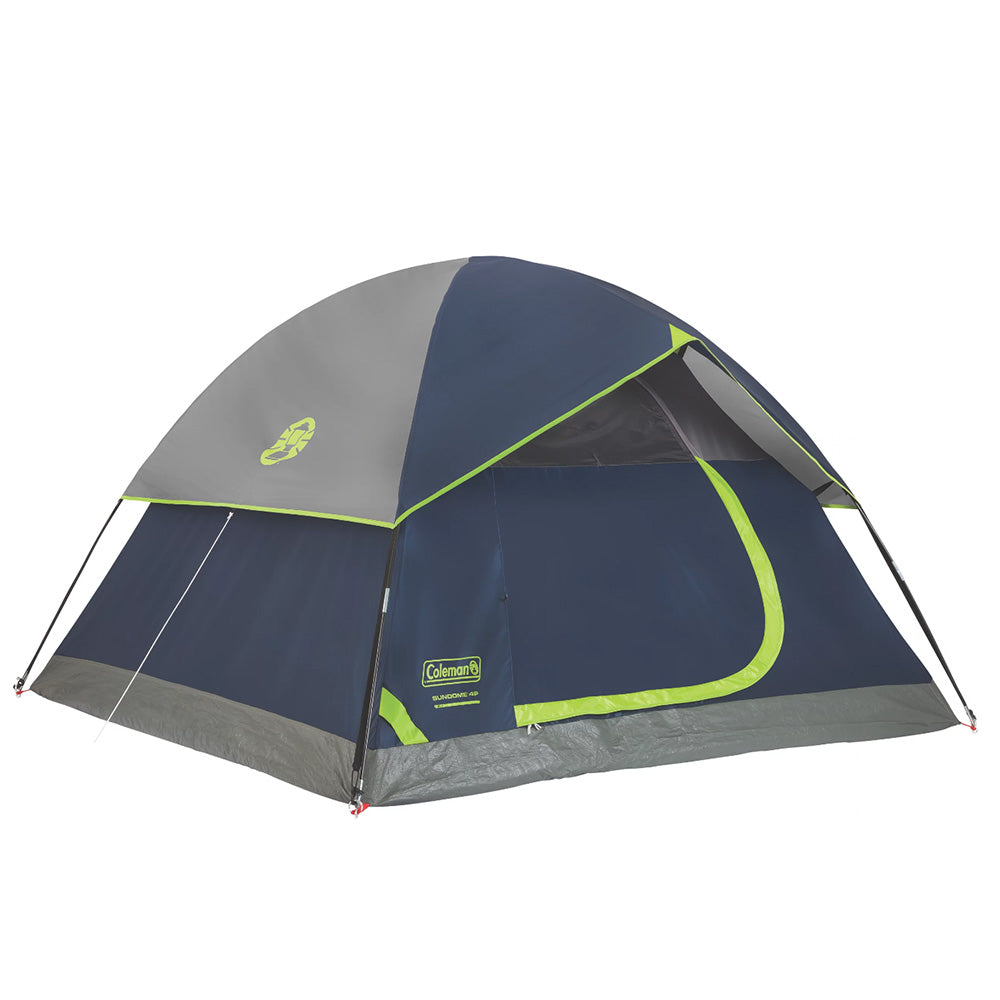 Coleman Sundome? 4-Person Camping Tent - Navy Blue & Grey - 2000035697