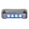 Attwood Blue LED Micro Light w/Stainless Steel Bezel & Vertical Mount - 6350B7