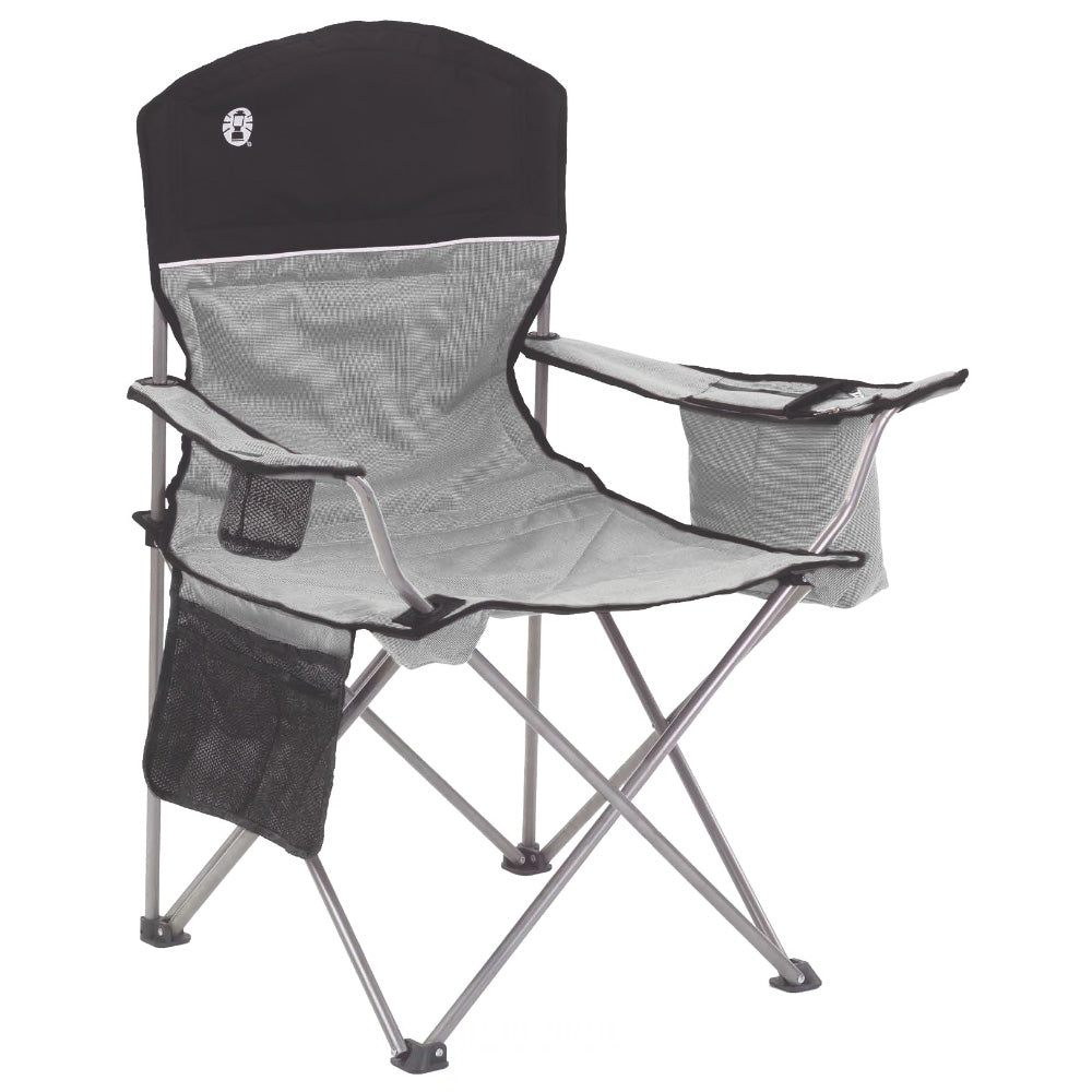 Coleman Cooler Quad Chair - Grey & Black - 2000034873