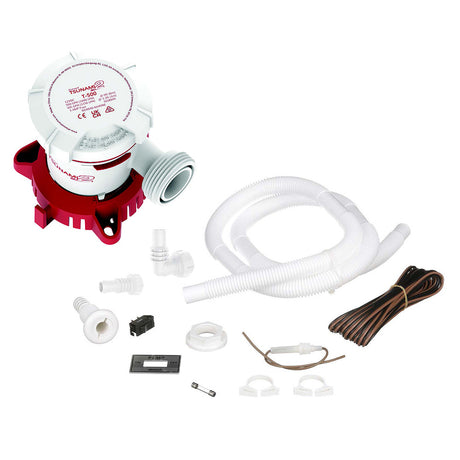 Attwood Tsunami MK2 T500 Manual Bilge Pump w/Installation Kit - 500 GPH & 12V - 5614-7