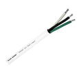 Pacer Round 3 Conductor Cable - 100' - 16/3 AWG - Black, Green & White - WR16/3-100