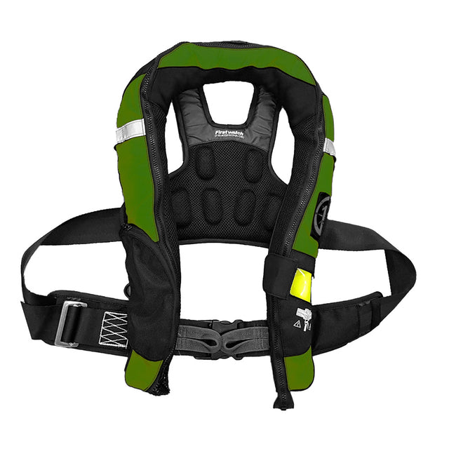 First Watch FW-40PRO Ergo Auto Inflatable PFD - Green - FW-40PROA-GN