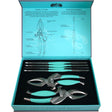 Toadfish Crab/Lobster Tool Set - 2 Shell Cutters & 4 Seafood Forks - 1022